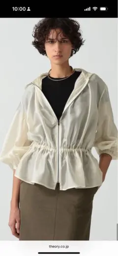 theory luxe ライトブルー ブルゾン ジッパー付き ライトリラックスブルゾン (AL31201-22) | REGAL | 紳士服・スーツ販売