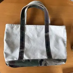 LLビーン　迷彩　トートバック　廃盤