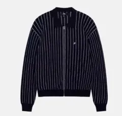 Stussy light weight ls zip polo cardiganのサムネイル
