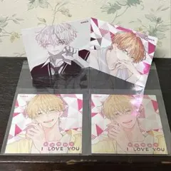 不可抗力のILoveYou ナツコミ　Wステッカー　ふからぶ　綿谷先輩