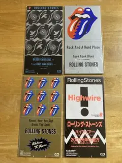 ☆新品未使用☆ローリング・ストーンズ ☆CDシングル☆4タイトル☆