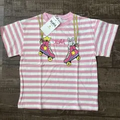 X-girl STAGES Tシャツ ピンク 100のサムネイル