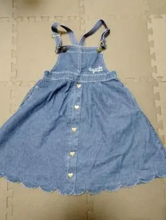 anyFAM デニム サロペットスカート130センチ　美品