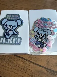 ポンポネット ステッカー ポップアップ ナルミヤ めじるしアクセサリー