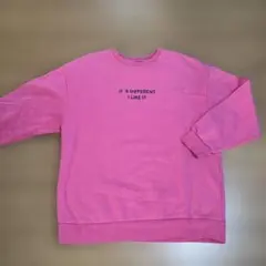 ピンク スウェット