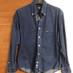 OshKosh ダークブルー 長袖デニムシャツ