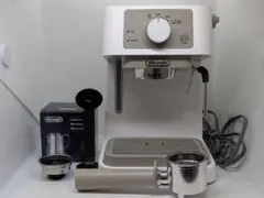 De'Longhi エスプレッソ・カプチーノメーカー EC235J-W ホワイト De'Longhi エスプレッソ・カプチーノメーカー EC235J-W ホワイト