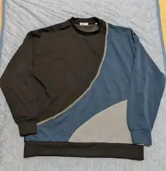 【使用少】tk.Takeo Kikuchi◆長袖カットソー◆Lサイズ◆黒系