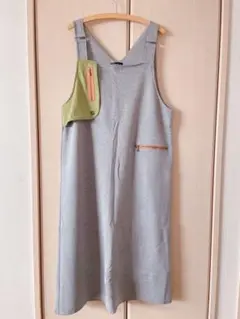 koibito misaki コイビトミサキ グレー サロペット ワンピース