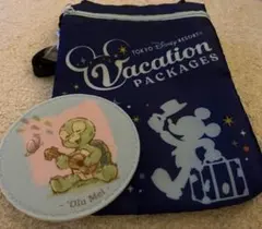 東京ディズニーリゾート バケーションパッケージ サコッシュ コースター