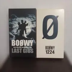 BOOWY VHS 2本セット LAST GIGS 1224