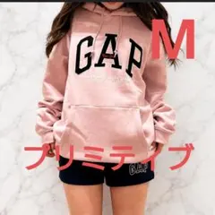 【新品】GAP NYタイムズスクエア ロゴ パーカー XS プリミティブ ピンク 新品】GAP NYタイムズスクエア ロゴ パーカー M プリミティブ ピンク