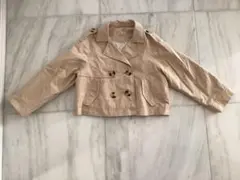 ザラキッズ　ショートトレンチコート