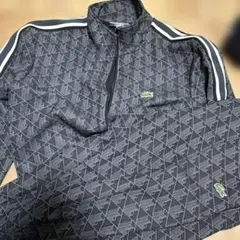 LACOSTE ラコステ 総柄 トラックジャケットセットアップ