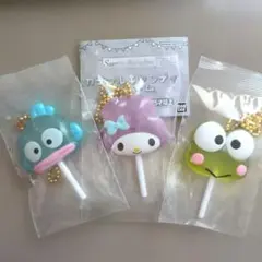 サンリオ カラフルキャンディチャーム マイメロディ ハンギョドン けろっぴ