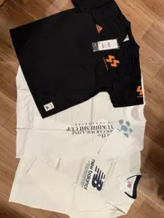 白、黒　Tシャツ3枚セット　ユニセックス