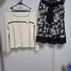 C.D.S BASIC 、リオセットアップ 上下花柄スカートお得セット記載必読