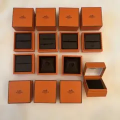 HERMES リングケース　指輪　空箱　ギフトボックス 8セット