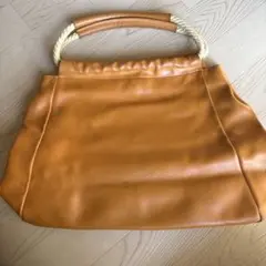 【希少】FURLA レザー ロゴ トートバッグ