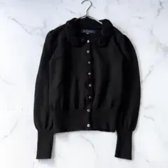✨美品✨ M’S GRACY エムズグレイシー　カメリアセーター黒M