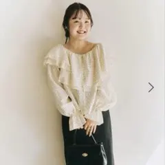 LOWRYSFARM tomoneプロデュース 3WAY シフォンブラウス