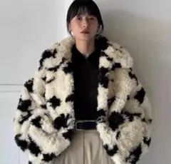 CLANE COW ファーコート　ブルゾン CLANE COW ファーコート ブルゾン CLANE クラネ カウ ボア