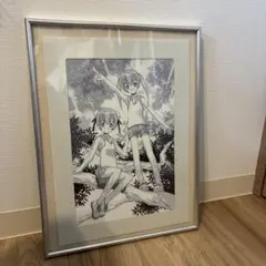 昼寝 初原画展 ナマ漫 昼寝先生 ペン先付き直筆サイン入り イラスト