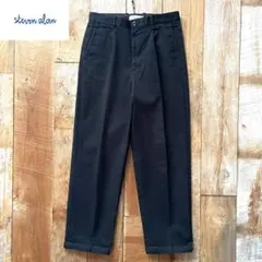 steven alan 2タック テーパード トラウザーズパンツ チノパン XL