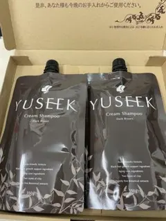 YUSEEK クリームシャンプー ダークブラウン 2個セット　新品未使用品 YUSEEK / YUSEEKクリームシャンプー ダークブラウンの公式商品