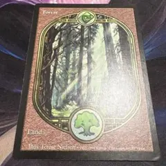 【まとめ買い200値引】森 アングルード 基本土地 フルアート 希少 UGL