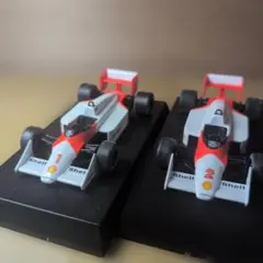 京商1/64McLaren MP4/3 ミニカー 2台セット
