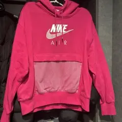 Nike ピンク フード付きパーカー