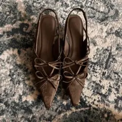 SLY SLING BACK RIBBON MULE 23.5/Mサイズのサムネイル