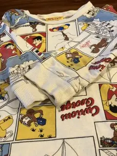 Curious George 長袖カットソー 100cm