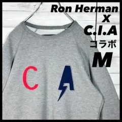 Ron Herman C.I.A コラボ スウェット M グレー ワッペン