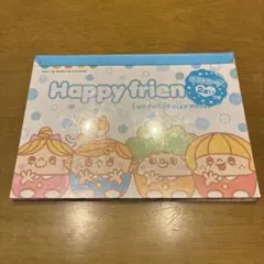 【平成レトロ】 稀少　メモ帳　カミオジャパン　Happy friendsのサムネイル
