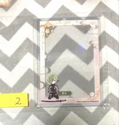刀剣乱舞 アニメイトカフェ 硬化ケース 鶯丸