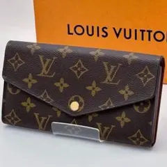 美品 ルイヴィトン　モノグラム　ポルトフォイユ サラ　 新型　長財布 正規品