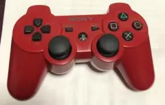 PS3 SONY純正 ワイヤレスコントローラー レッド