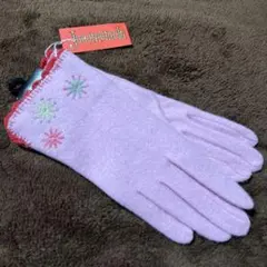 【新品】Jocomomola ホコモモラ 手袋 刺繍