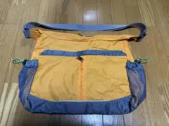 adidas ショルダーバッグ オレンジ/グレー