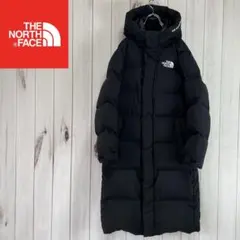 ノースフェイス　ロングダウン　ベンチコート　ダウンジャケット　ブラック　メンズM