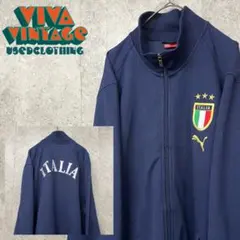 レア【古着】プーマ イタリア代表 刺繍トラックジャケット メンズ2XL