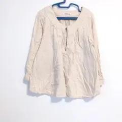 サマンサモスモス SM2 シャツ チュニック 重ね着にも ロングTシャツ A9