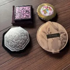 昭和レトロ　鏡　ミラー　コンパクト　4個まとめて　資生堂　ニナリッチ