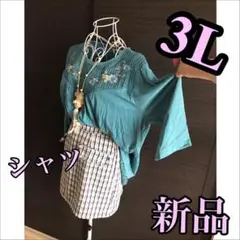 タイコーズ　刺繍フラワー★プルオーバー　大きいサイズ