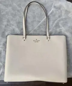 kate spade ホワイト トートバッグ