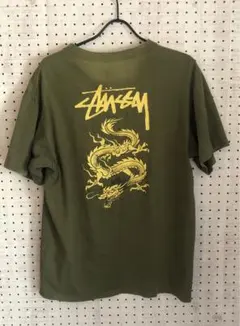 80' 90' OLD STUSSY オールドステューシー ドラゴン　龍　XL
