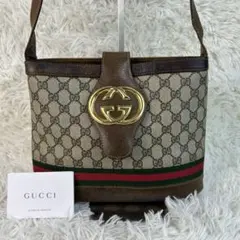 GUCCI オールドグッチ シェリーライン GGスプリーム ショルダーバッグ