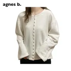 agnes b. アニエスベー カーディガンプレッション